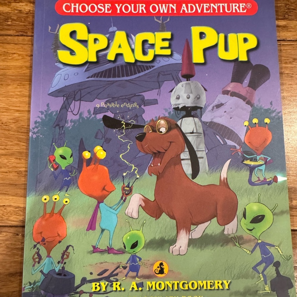Space Pup Choose Your Own Adventure Book